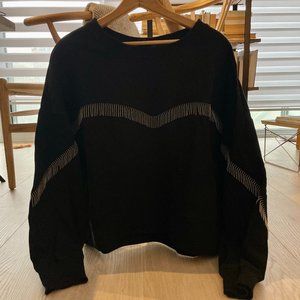 All Saints Jaine Embellished Sweatshirt